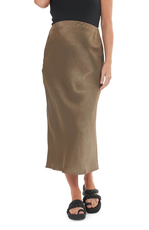 Lexie Satin Skirt