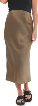 Ripe Maternity Lexie Satin Skirt