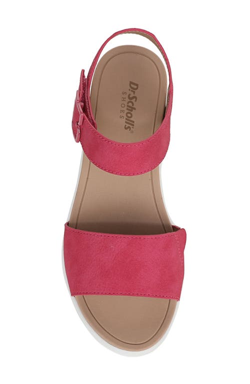 Shop Dr. Scholl's Time Off Sky Ankle Strap Platform Sandal