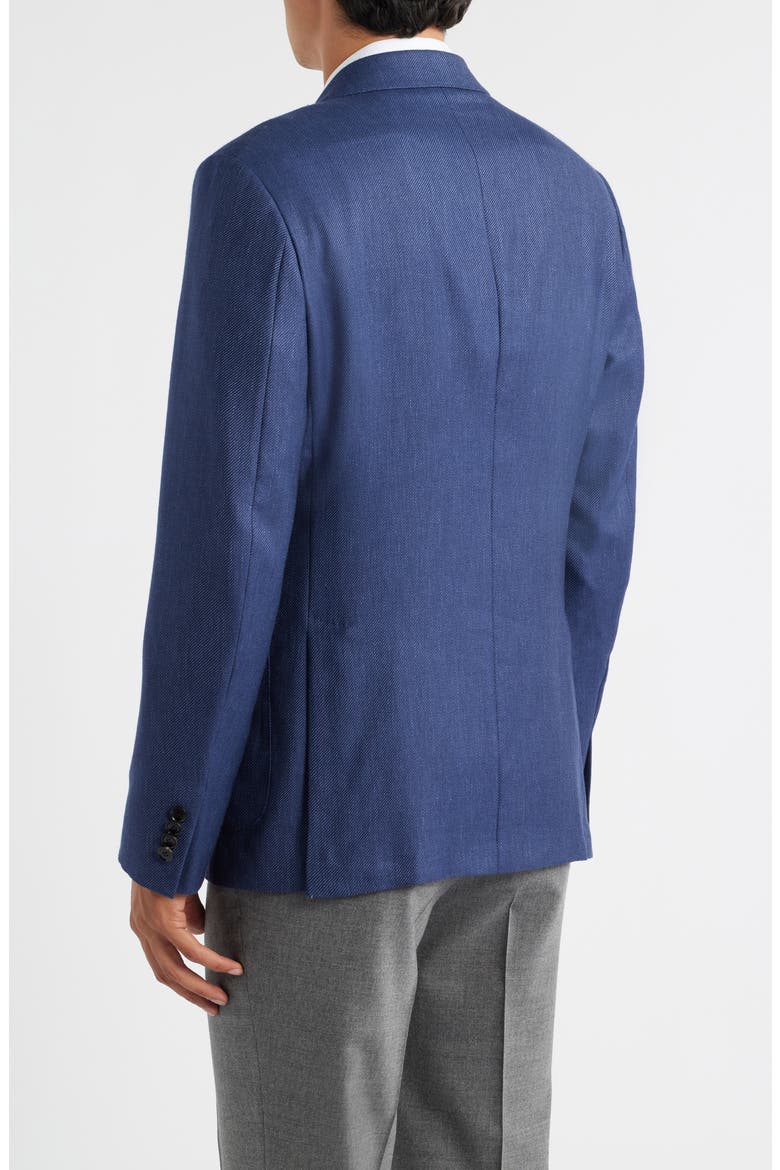 Cashmere, Silk & Linen Sport Coat, Alternate, color, INK BLUE