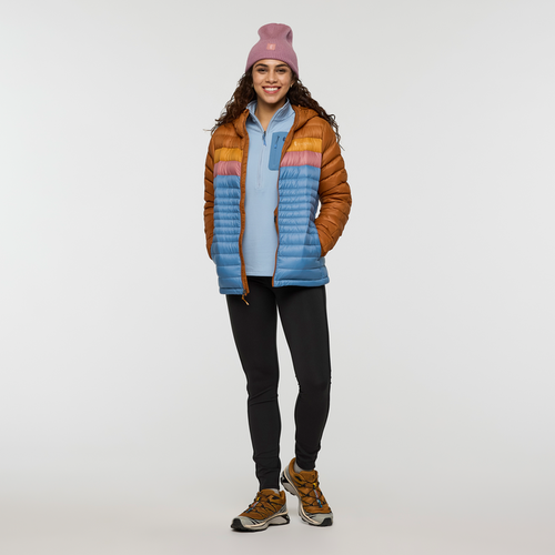 Cotopaxi Fuego Down Hooded Jacket In Multi
