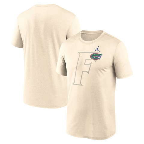Men's Jordan Brand Natural Florida Gators Campus Shadow Legend Performance T-Shirt