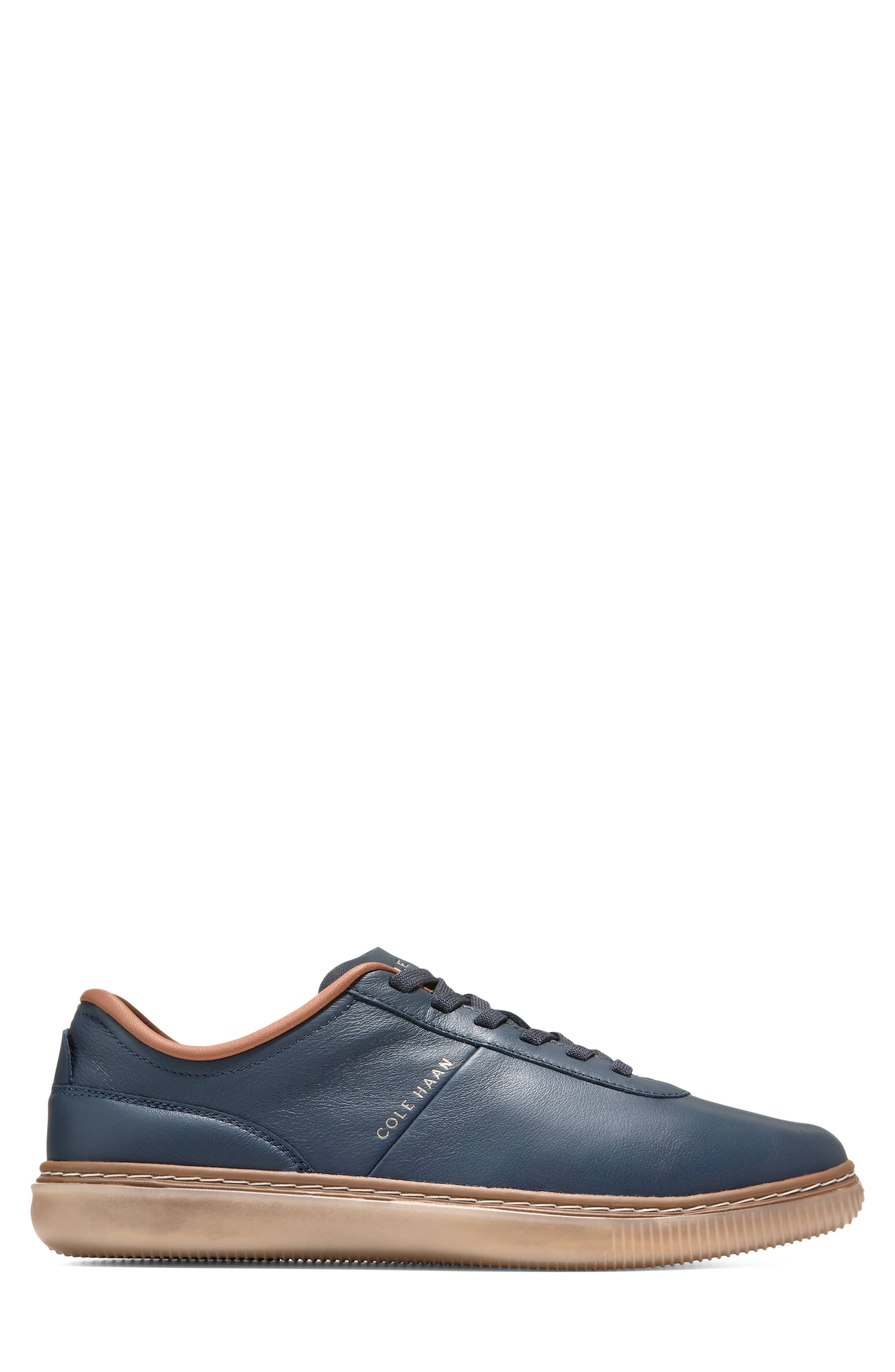 GrandPro Packwell Sneaker, Alternate, color, NAVY BLAZER / SPICED BROWN