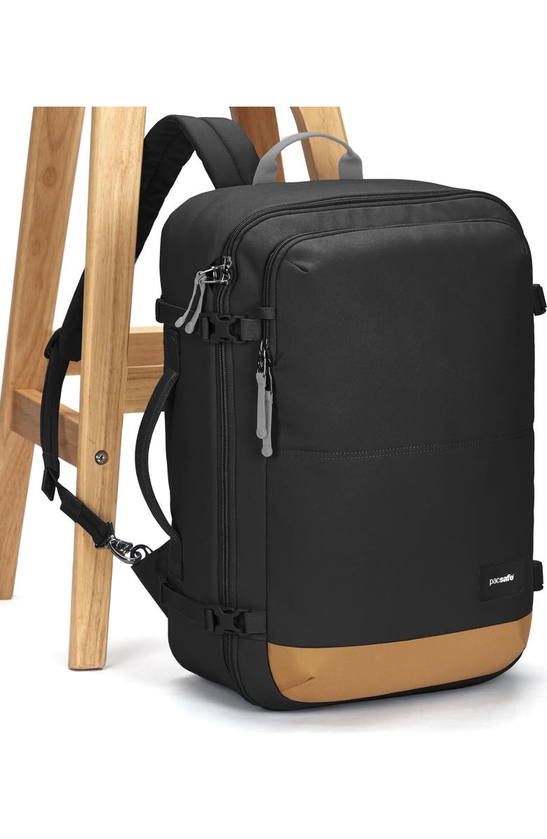 PACSAFE GO 34L Carry-on Backpack, Alternate, color, Jet Black