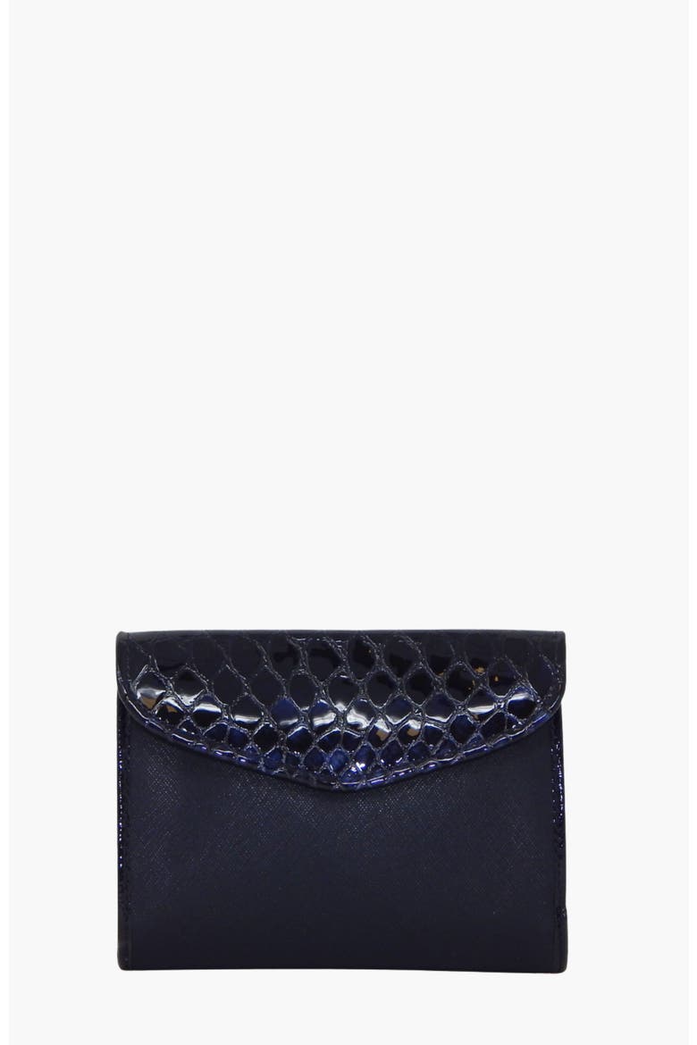 Grace 202 Wallet, Alternate, color, Navy / Beige