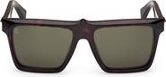Christian Louboutin 56mm Square Sunglasses