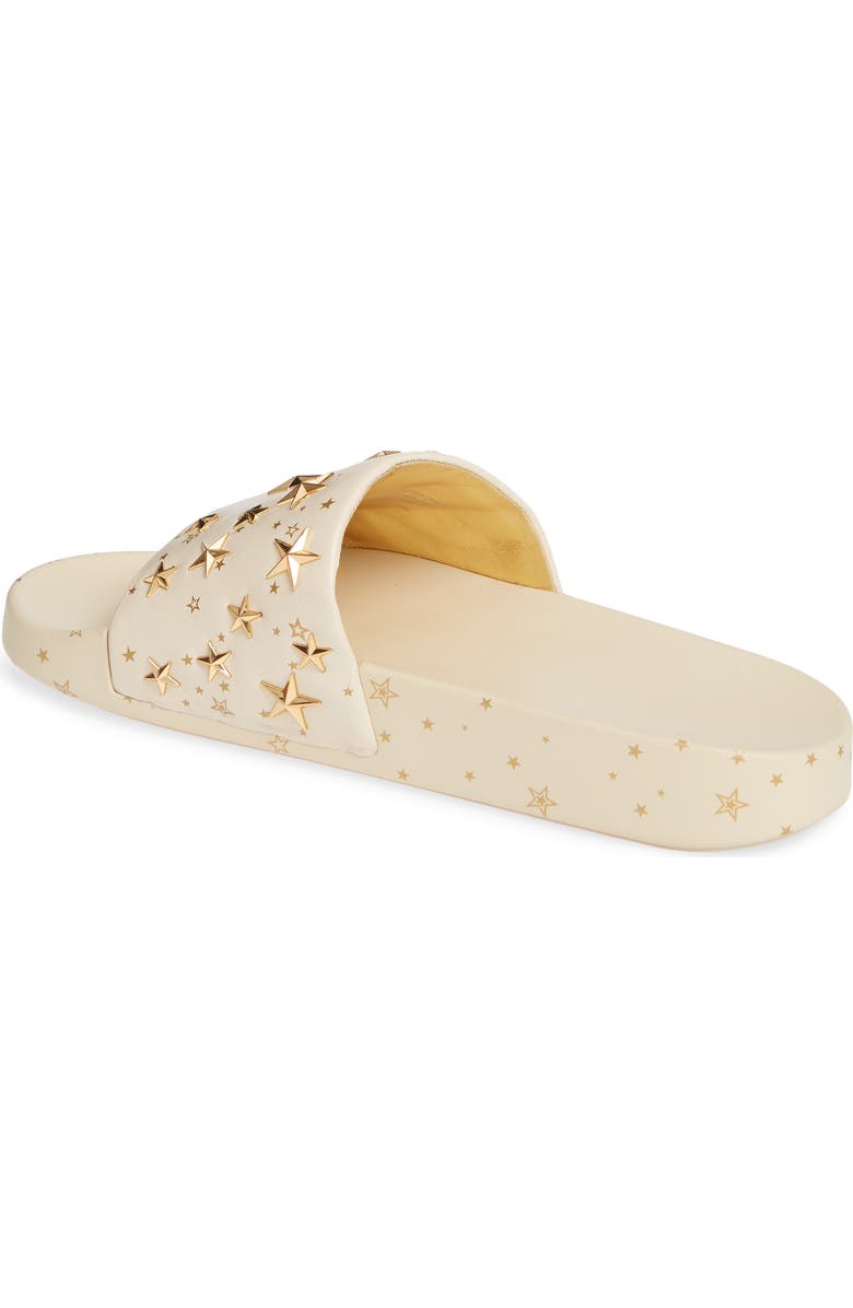 Tory Burch Studded Star Slide Sandal, Alternate, color,