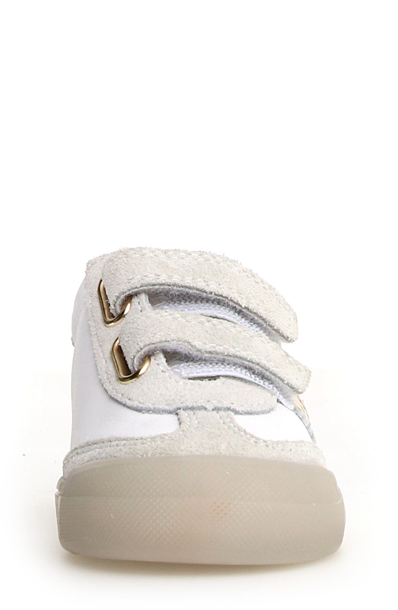 Naturino Kids' Riby Sneaker, Alternate, color, White-Platinum