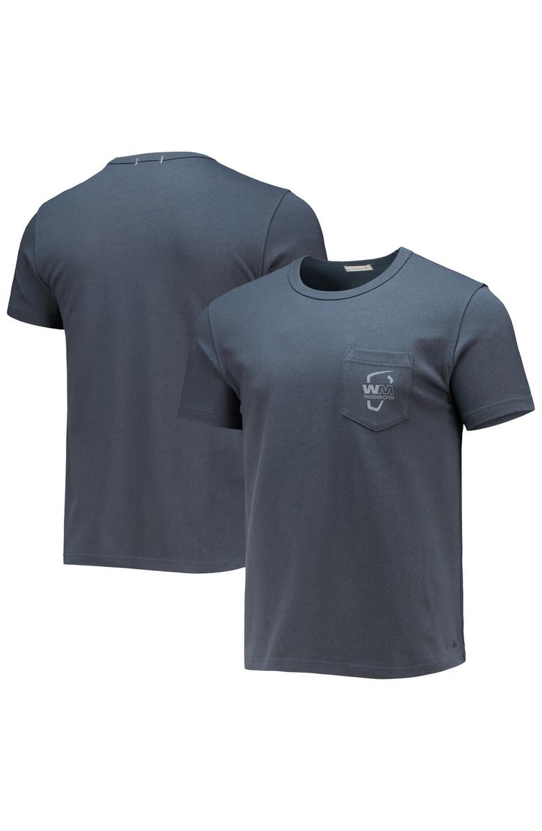 ALTERNATIVE APPAREL Men's Alternative Apparel Navy Waste Management Phoenix Open Pocket T-Shirt, Main, color, 