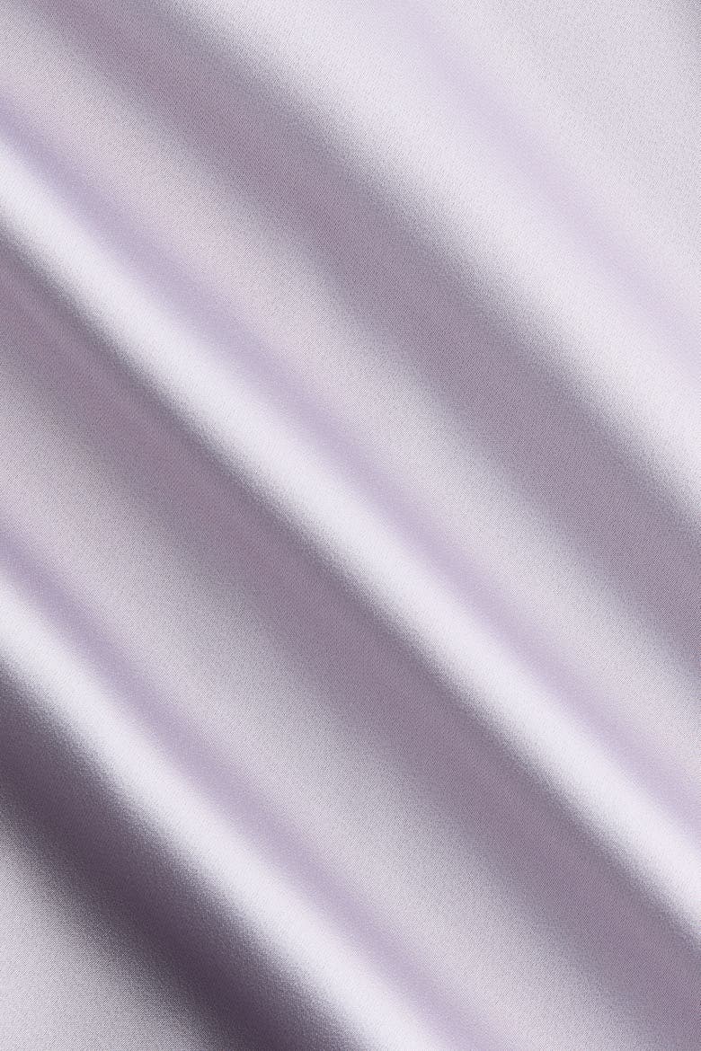 Strappy Satin Dress With Scarf, Alternate, color, Light purple