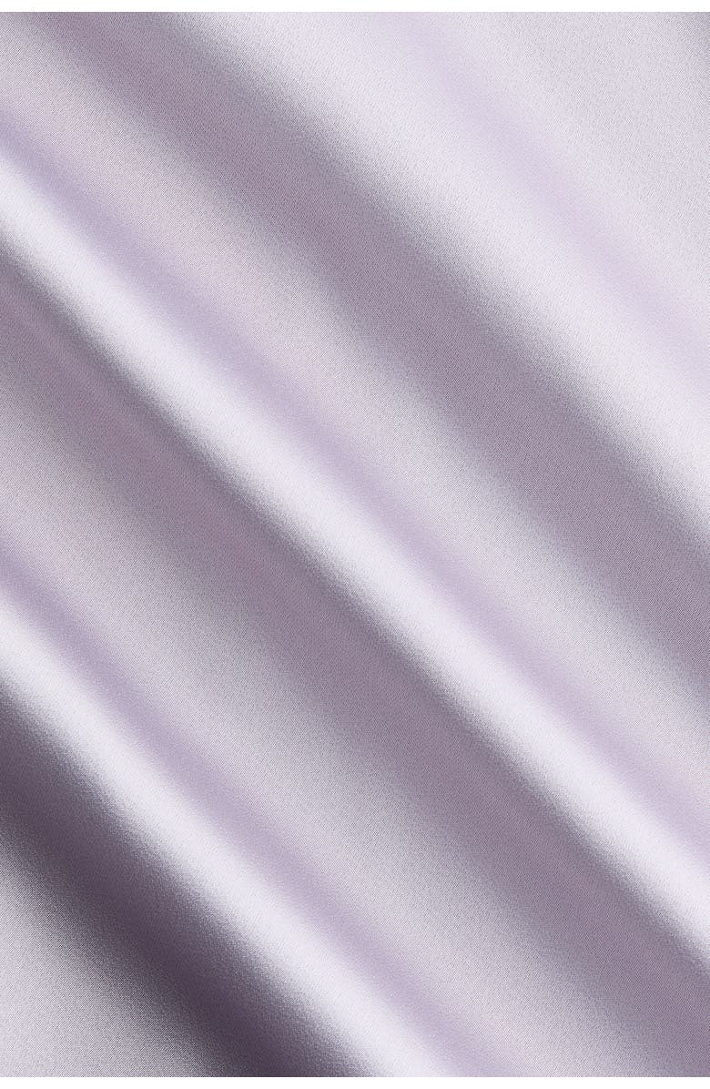 H&M Strappy Satin Dress With Scarf, Alternate, color, Light Purple