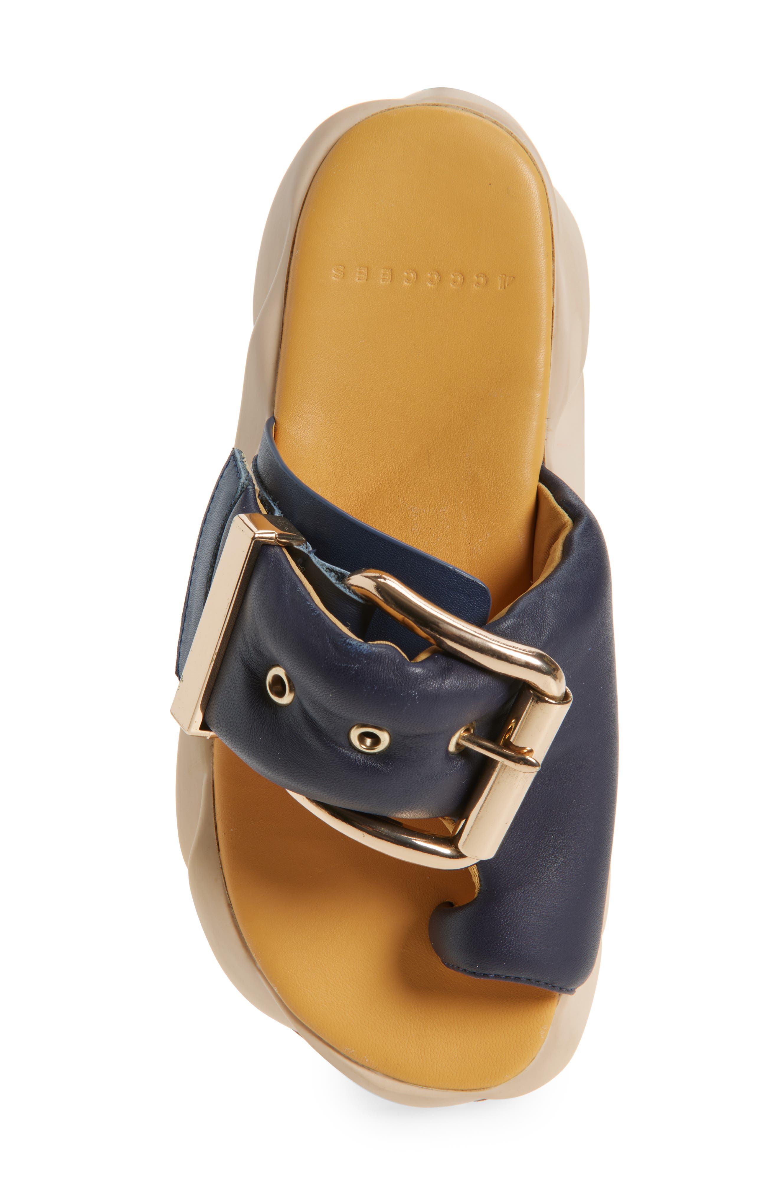 Mellow Glow Platform Sandal, Alternate, color, INDIGO
