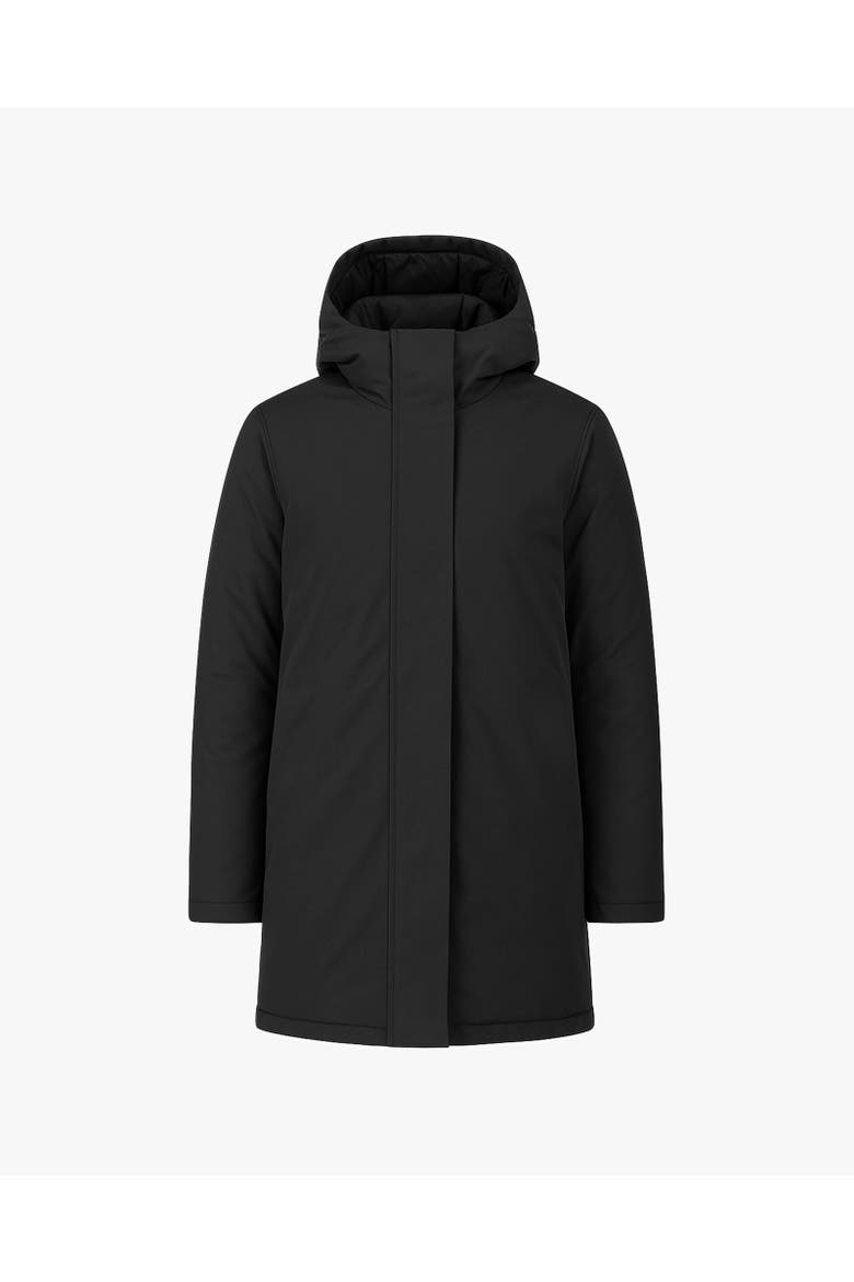 MARA | Hooded Insulated Winter Jacket, Main, color, Black