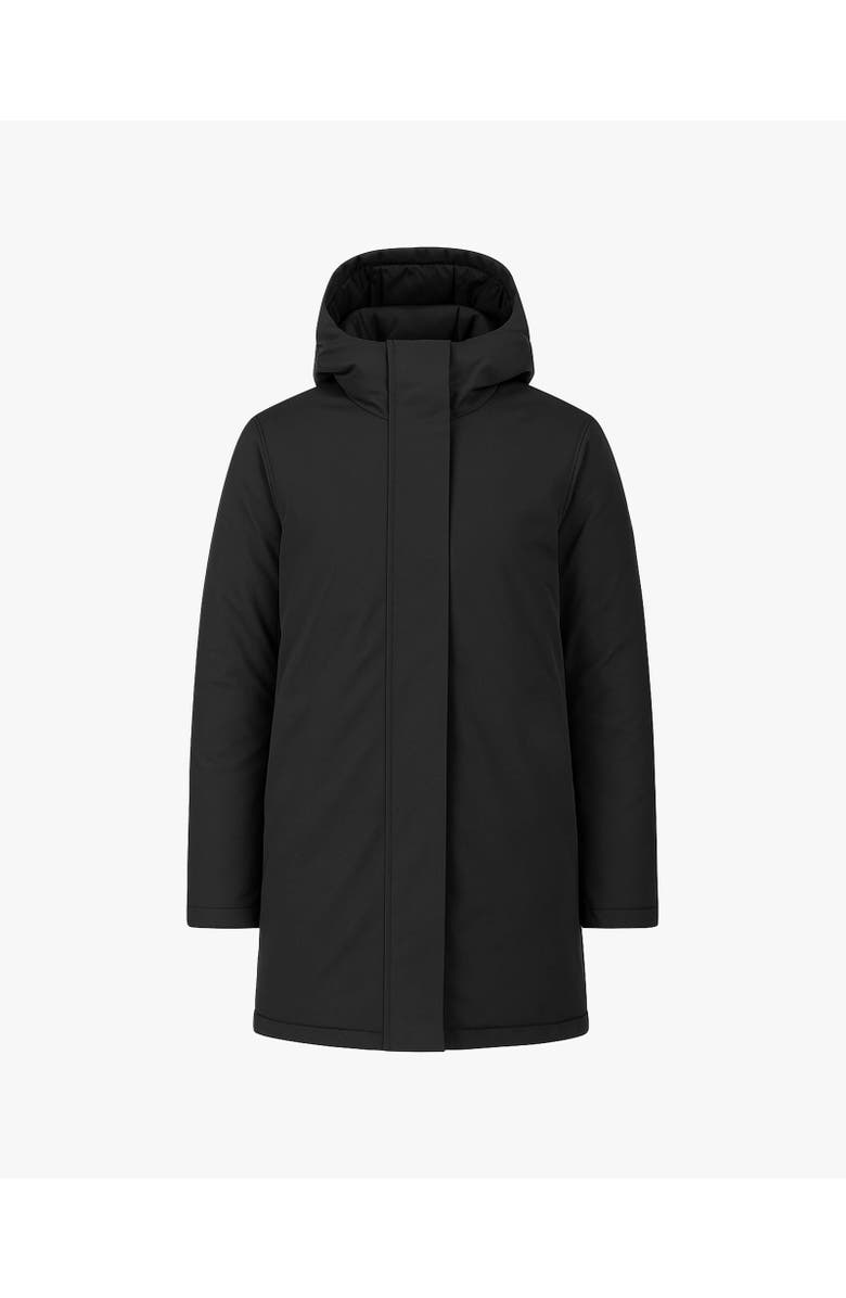 Quartz Co. MARA | Hooded Insulated Winter Jacket, Main, color, Black