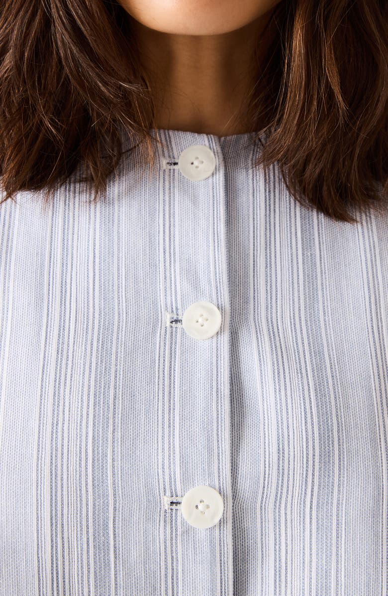 Steve Madden Alessa Sleeveless Crop Top, Alternate, color, Blue