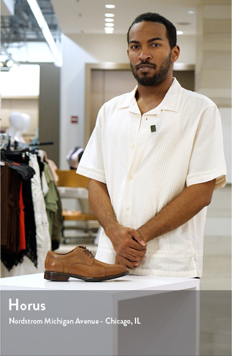 'Branning' Waterproof Cap Toe Derby, sales video thumbnail