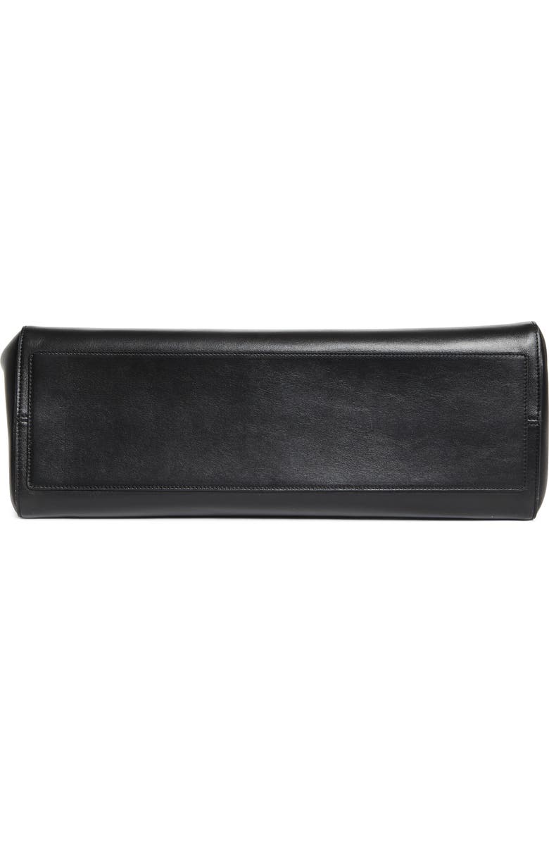 Christian Louboutin Djanis Leather East/West Tote, Alternate, color, Black