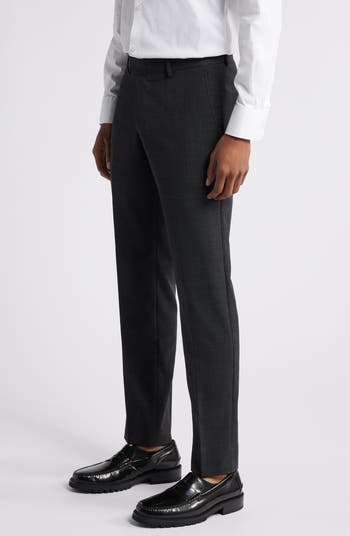 Tenuta Slim Fit Stretch Wool Blend Trousers