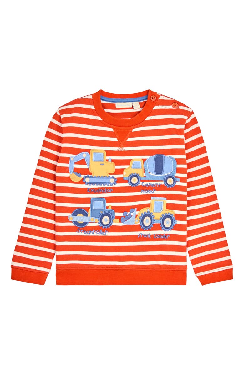 JOJO MAMAN BEBE Transport Appliqué Sweatshirt & Leggings Set, Alternate, color, 