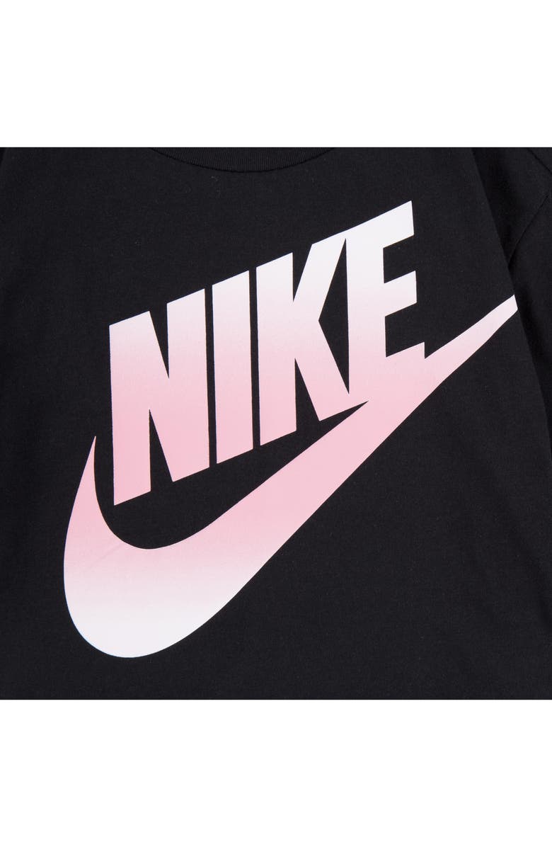 Nike Kids' Icon Gradient Futura Cotton Graphic T-Shirt, Alternate, color, 