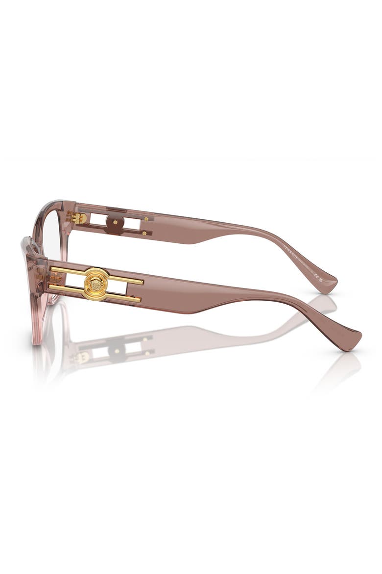 52mm Pillow Optical Glasses, Alternate, color, PINK