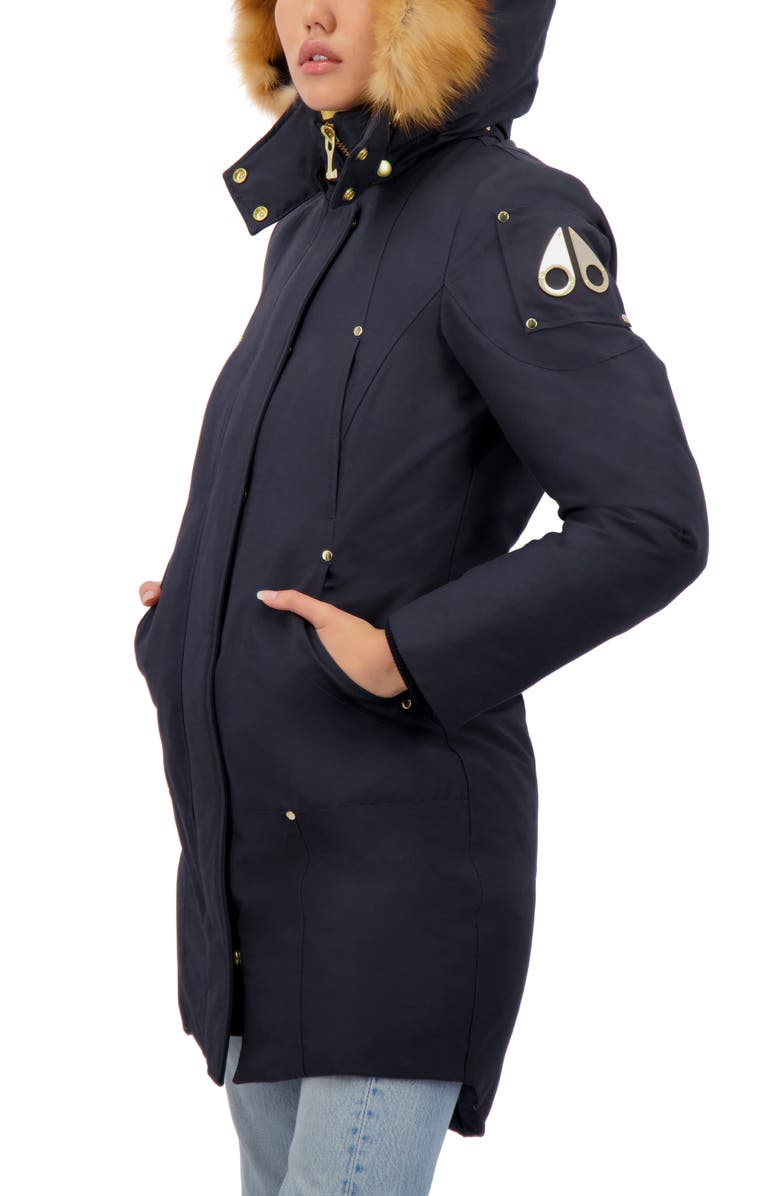 Moose Knuckles Grand Métis Down Parka with Genuine Fox Fur Trim, Alternate, color, 