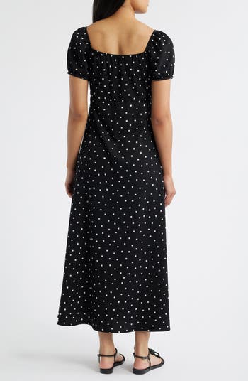 Ruched Midi Dress