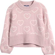 Freshman Kids' Heart Pullover Sweater