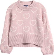 Freshman Kids' Heart Pullover Sweater