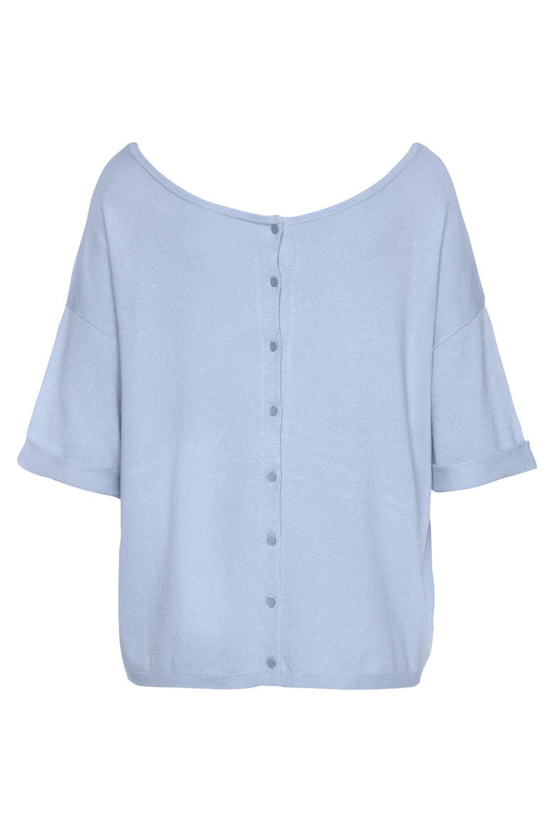 Oversized Reversible Sweater, Alternate, color, Light Blue