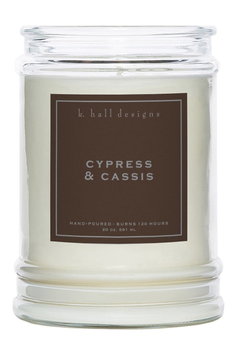 Cypress & Cassis Tumbler Glass Candle, Main, color, CYPRESS & CASSIS