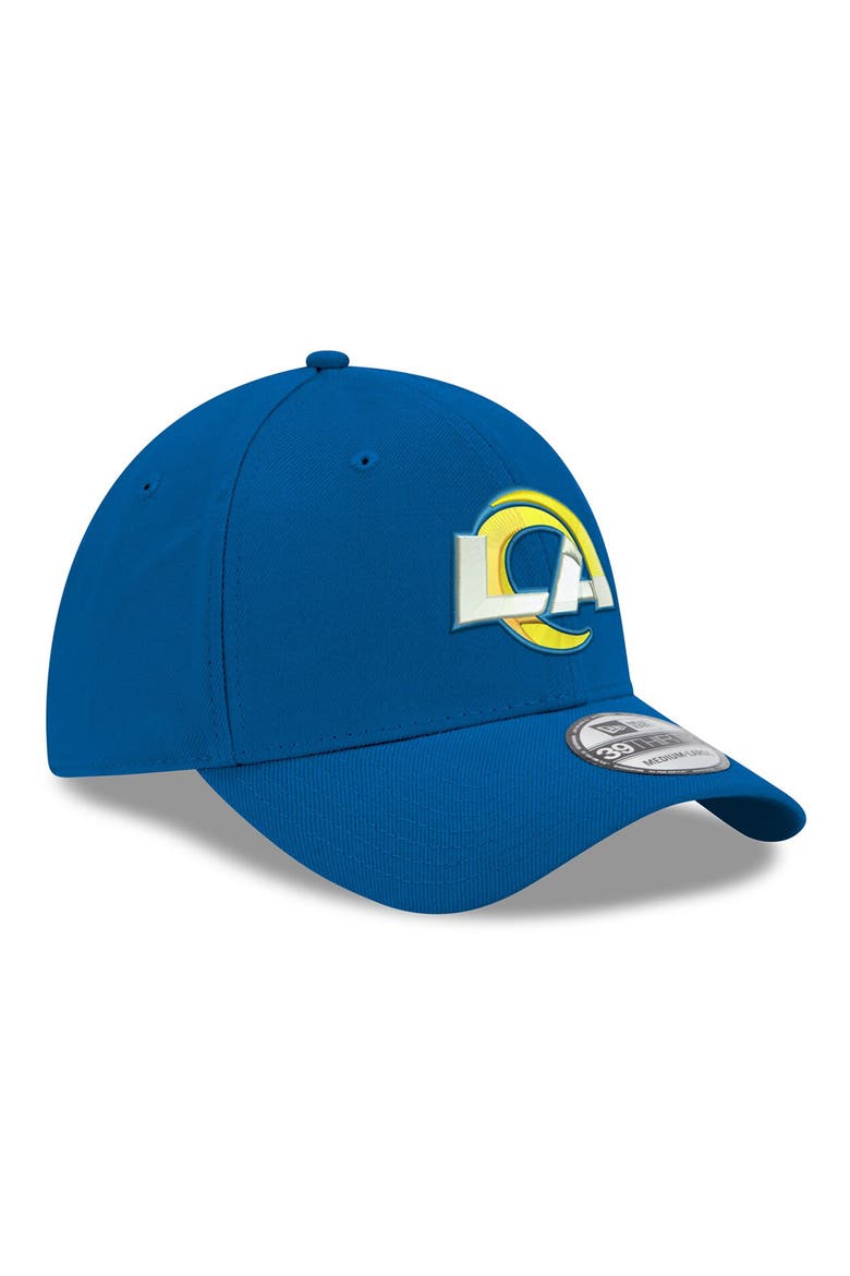 Men's New Era Royal Los Angeles Rams Team Classic 39THIRTY Flex Hat, Alternate, color, ROYAL