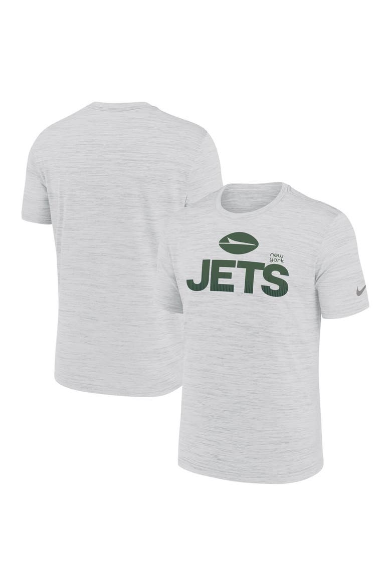 Men's Nike Ash New York Jets Blitz Velocity Modern Performance T-Shirt, Main, color, Ash