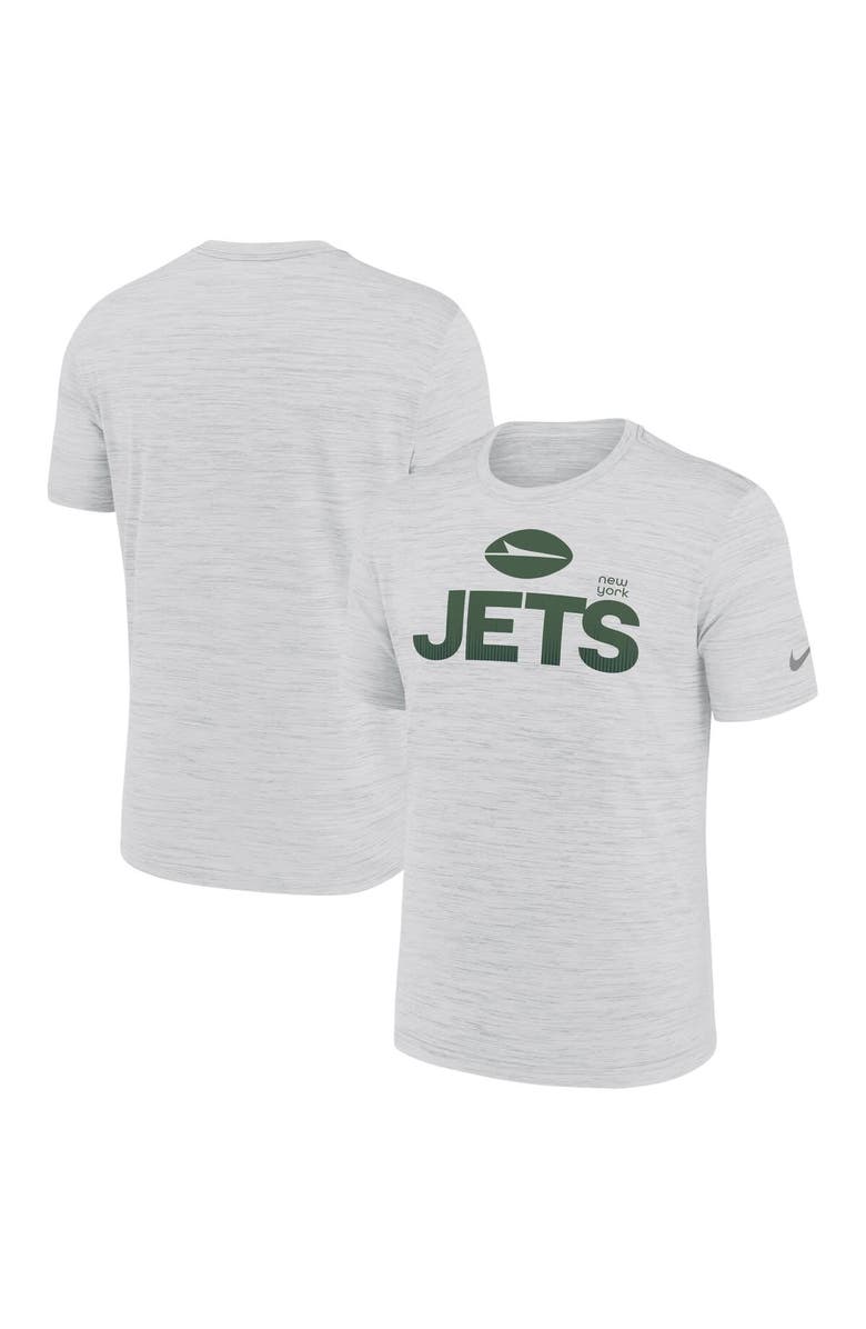Nike Men's Nike Ash New York Jets Blitz Velocity Modern Performance T-Shirt, Main, color, Ash