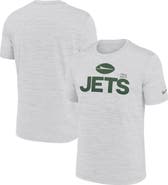 Nike Men's Nike Ash New York Jets Blitz Velocity Modern Performance T-Shirt