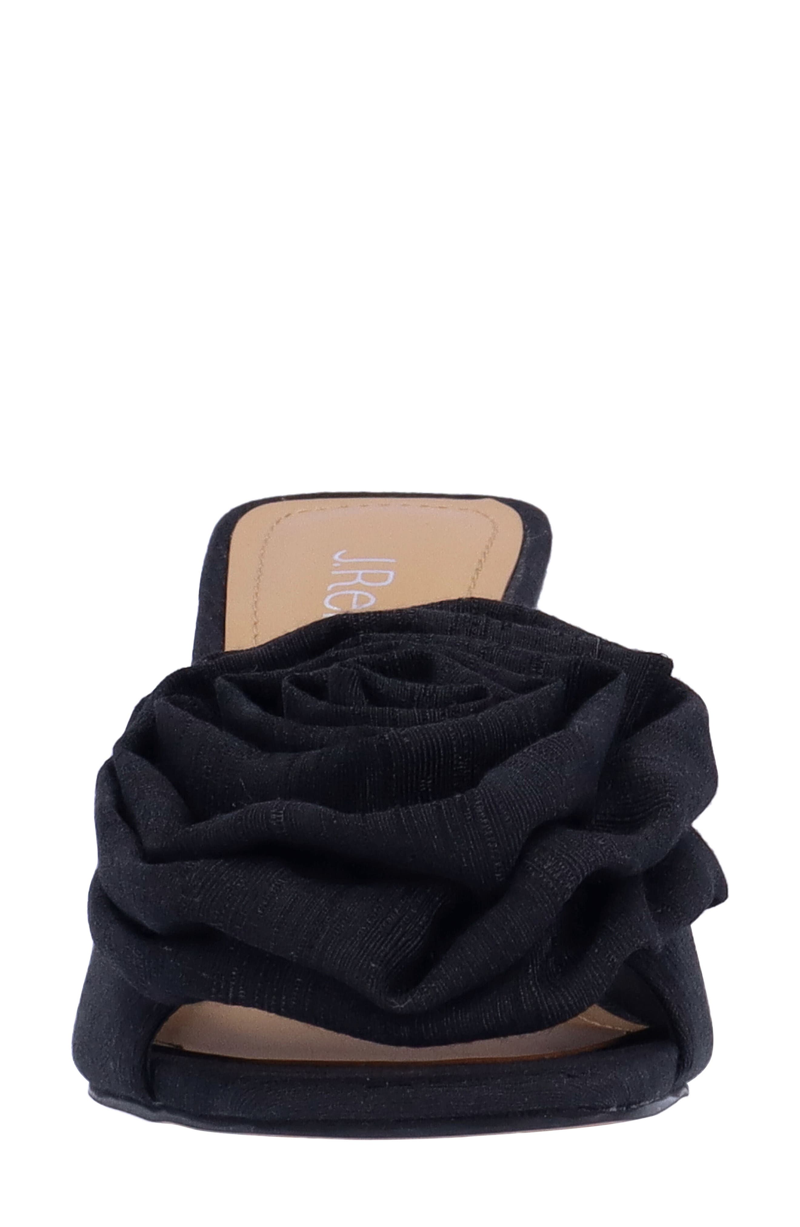 J. Reneé Aaria Slide Sandal, Alternate, color, Black