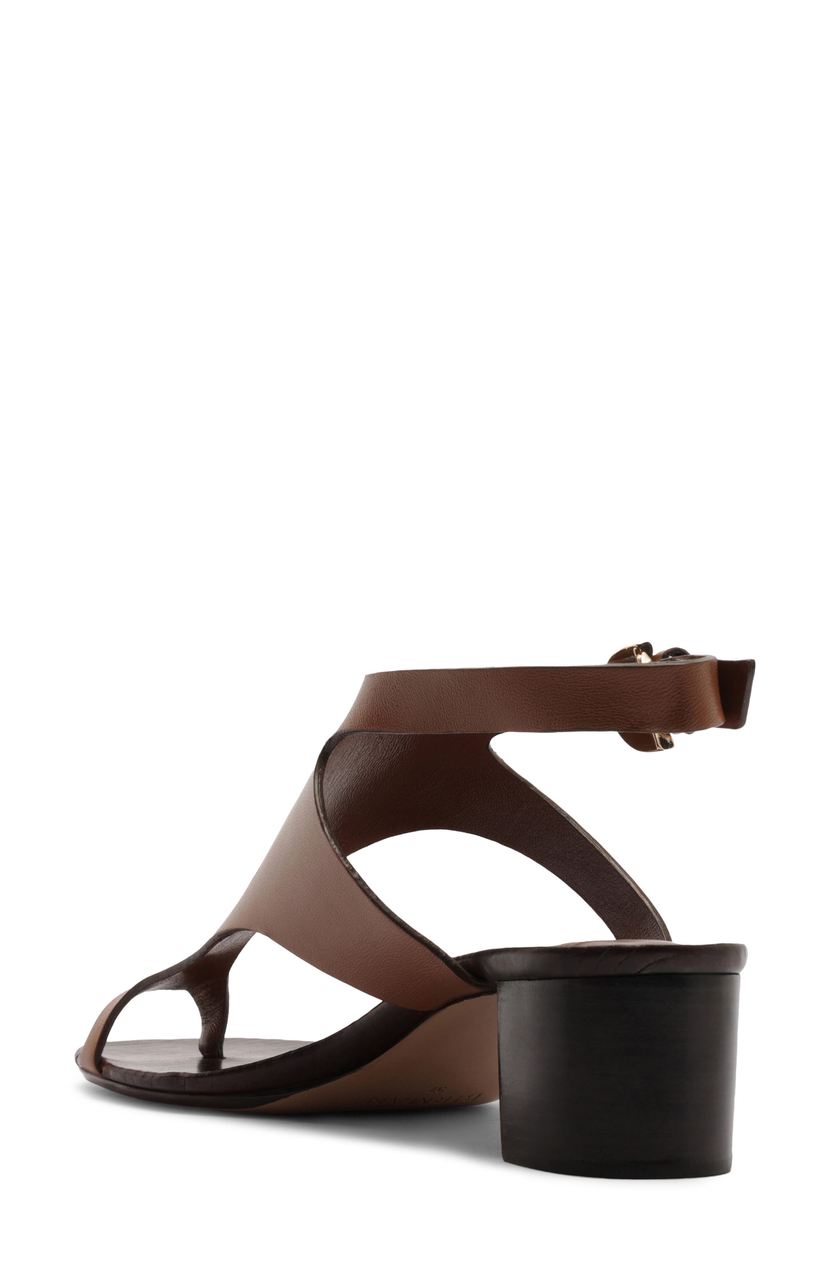 Alexandre Birman Eliah Block Heel Sandal, Alternate, color, Espresso