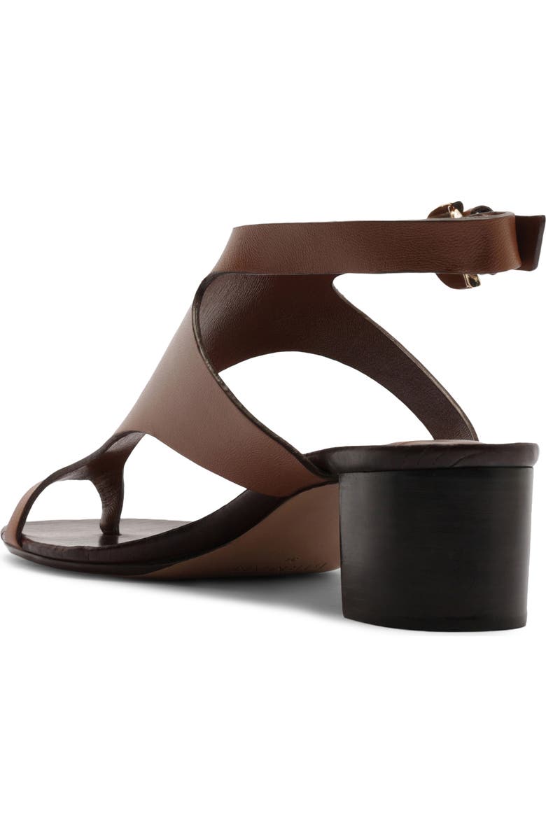 Alexandre Birman Eliah Block Heel Sandal, Alternate, color, Espresso