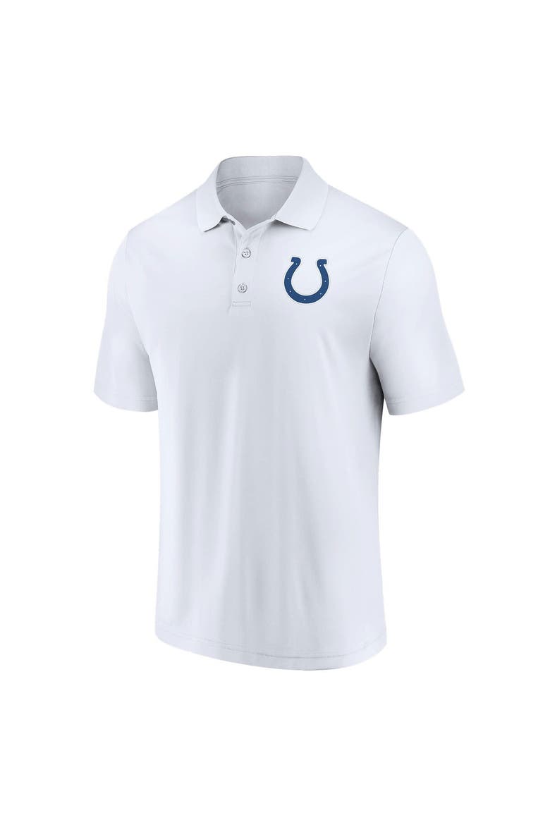 Men's Fanatics Branded White Indianapolis Colts Component Polo, Alternate, color, White