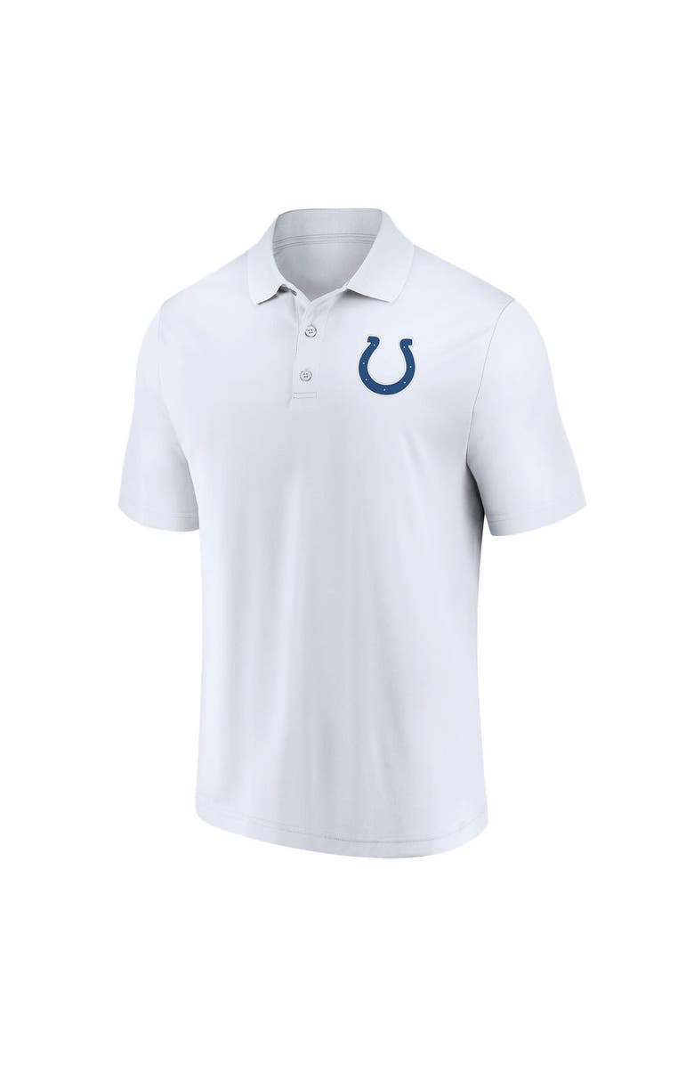 FANATICS Men's Fanatics Branded White Indianapolis Colts Component Polo, Alternate, color, White