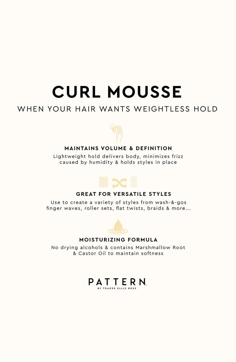 Pattern Beauty Curl Mousse, Alternate, color, 