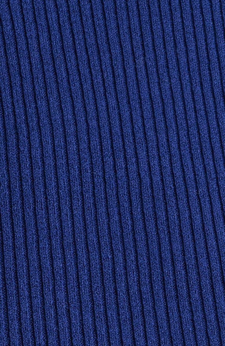BOSS Feskies Mock Neck Sleeveless Rib Sweater, Alternate, color, Sodalite