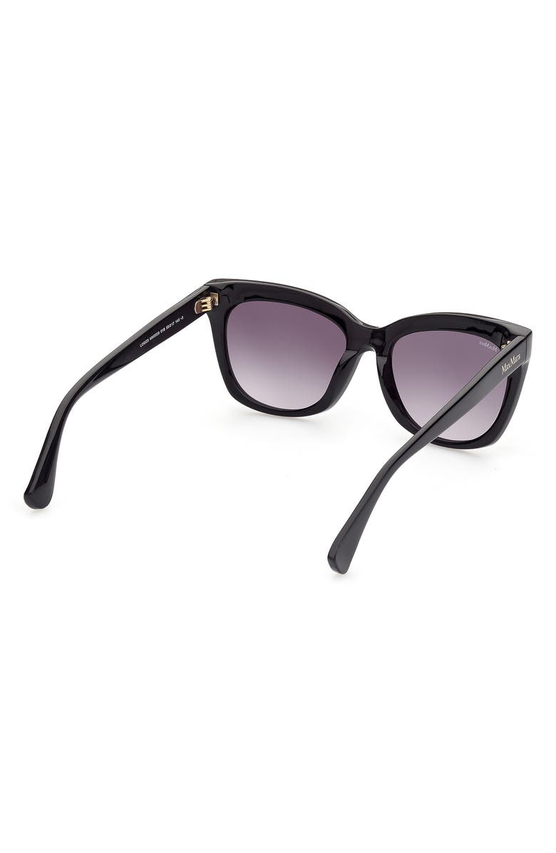 Max Mara 55mm Square Sunglasses, Alternate, color, 