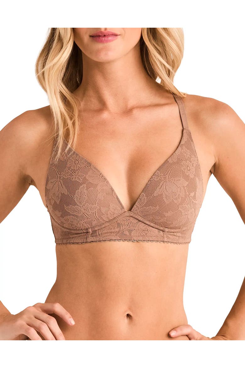 Shelsy Contour Plunge Bra, Main, color, Medium beige