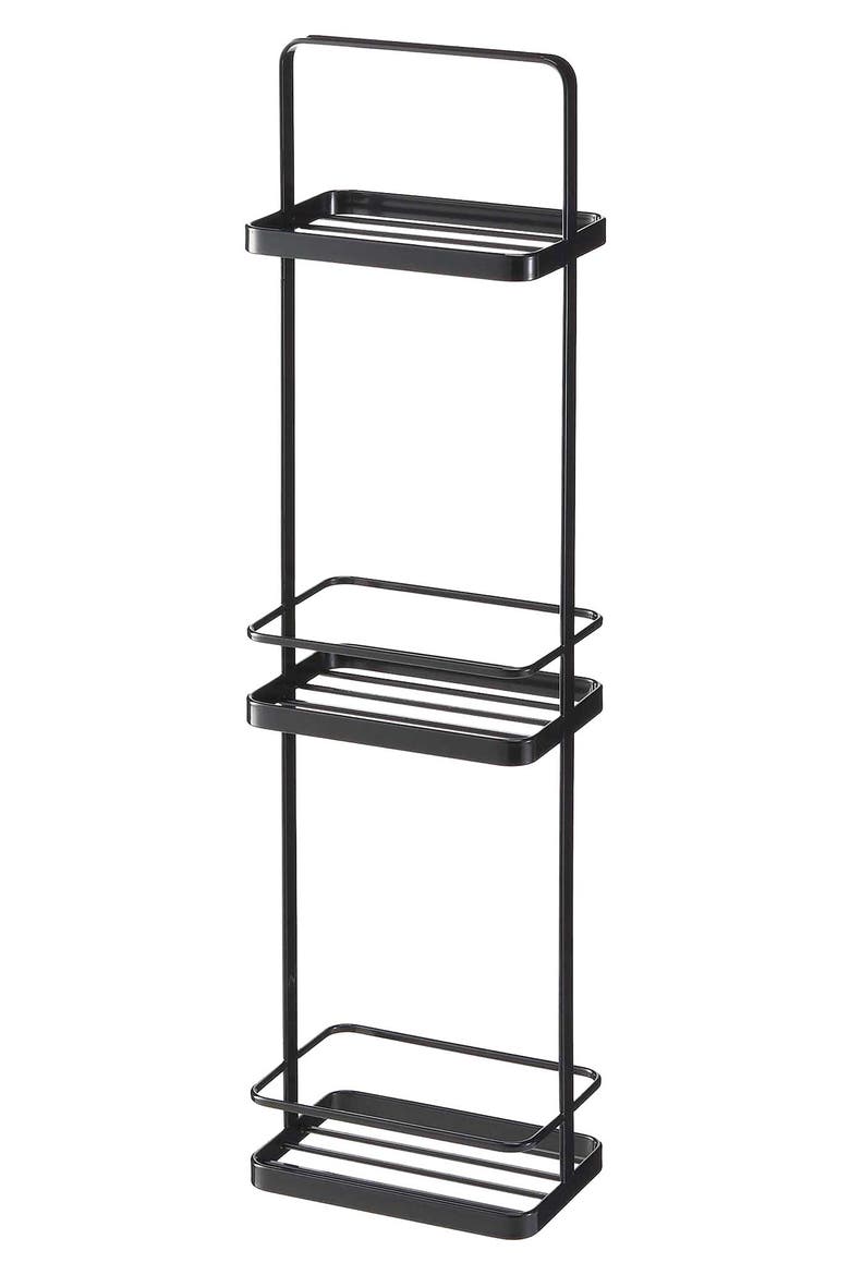 Shower Caddy, Main, color, BLACK