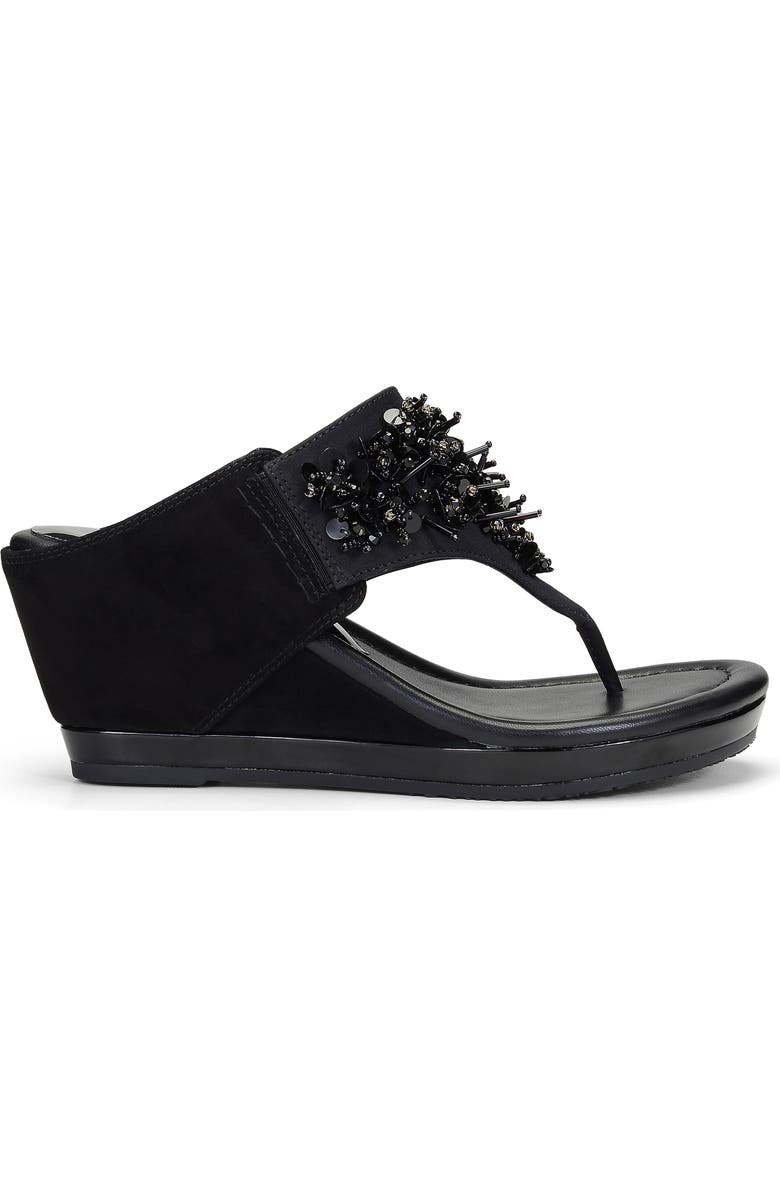 Donald Pliner Malone Crystal & Sequin Embellished Wedge Slide Sandal, Alternate, color,