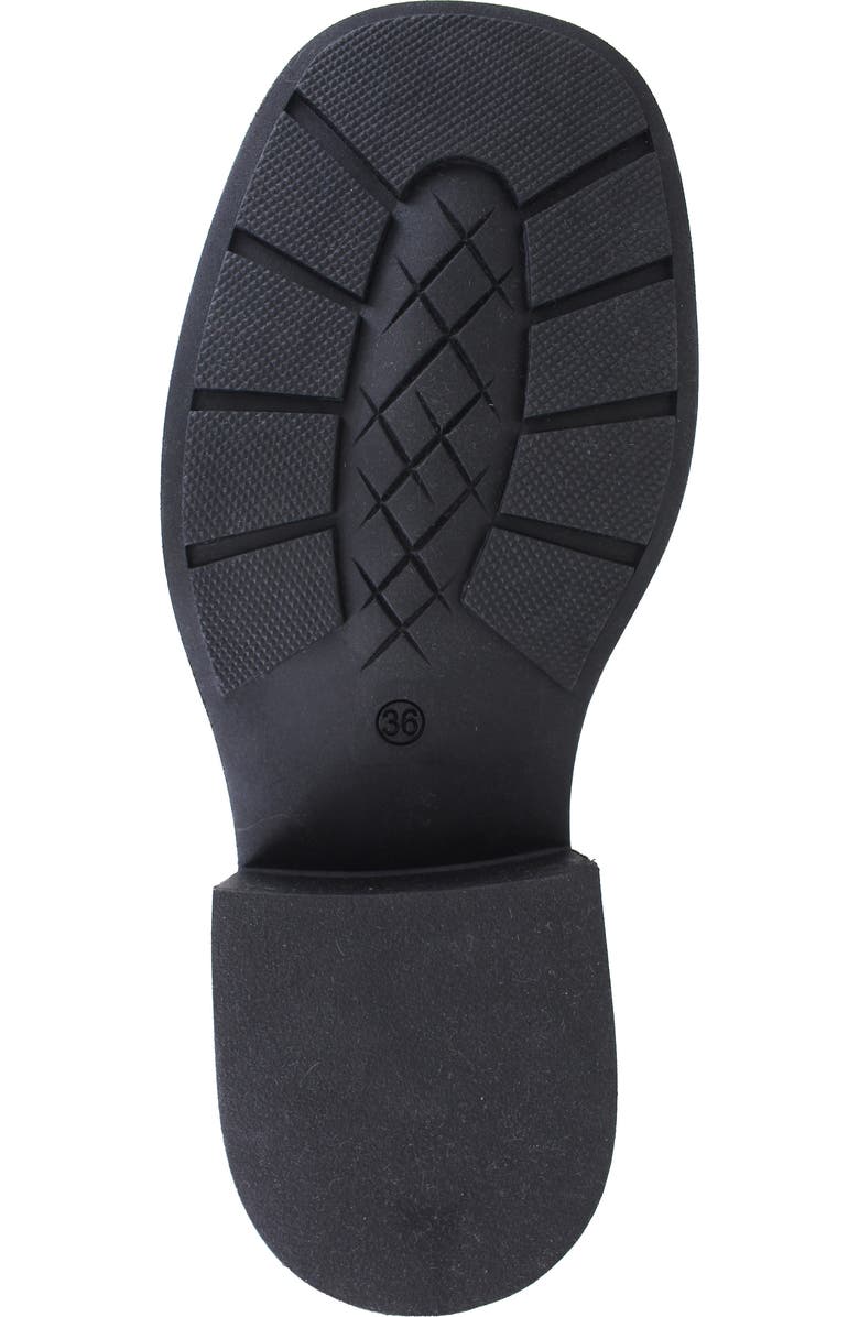 ZIGI Geraldine Platform Penny Loafer, Alternate, color, Black Leather