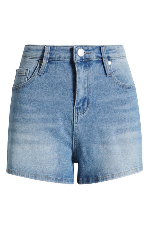 PTCL PTCL PIA HIGH WAIST STRETCH DENIM SHORTS