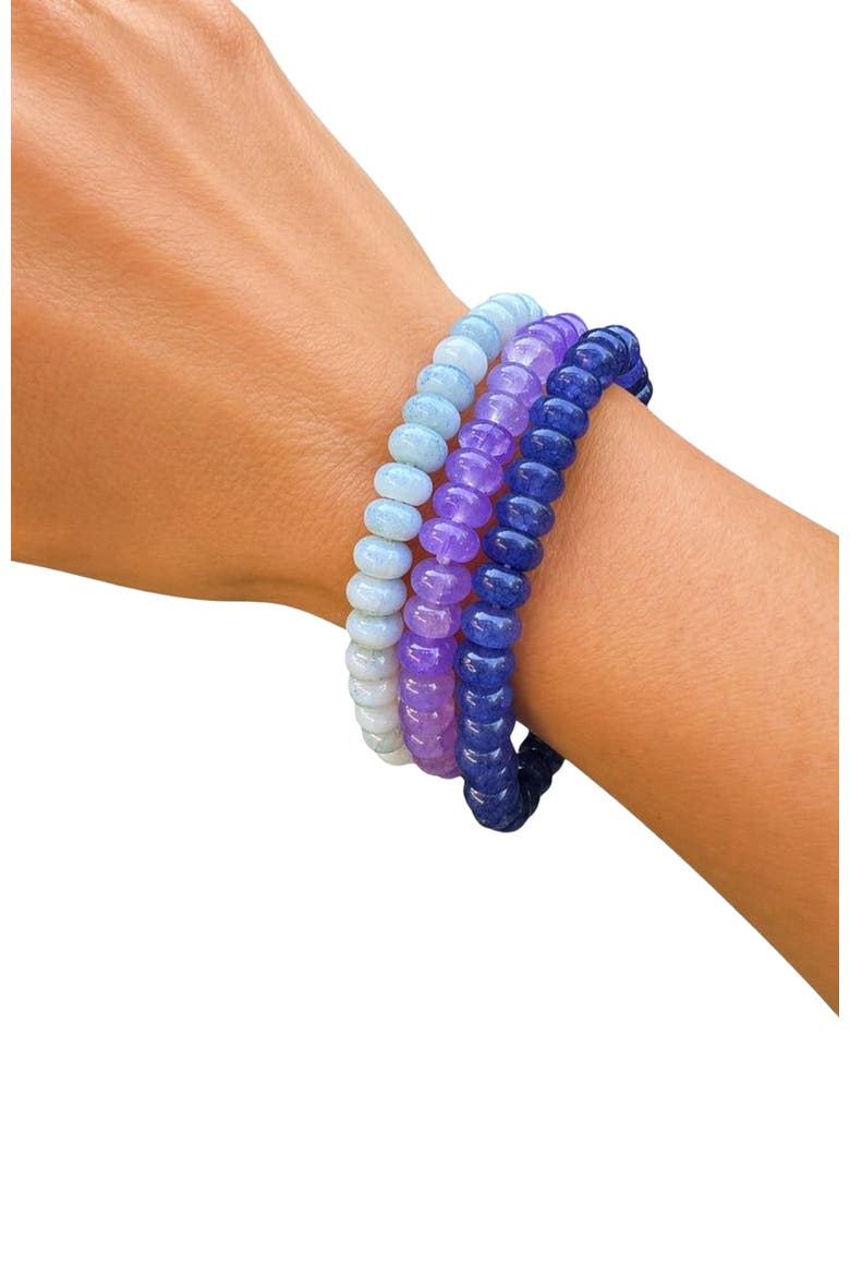 Coastal Escape Gemstone Stack, Main, color, Purple