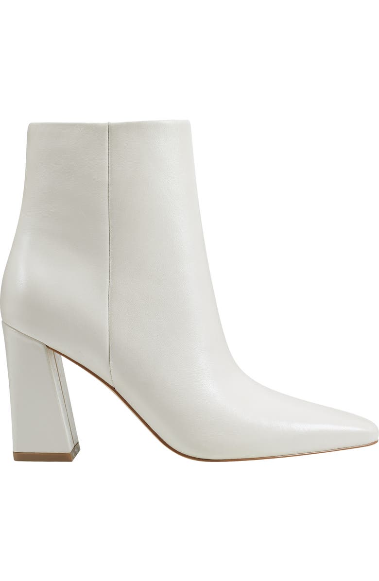 Marc Fisher LTD Yanara Pointed Toe Bootie, Alternate, color, Ivory 150
